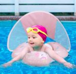 Swimbobo training swim float with canopy - Image 16